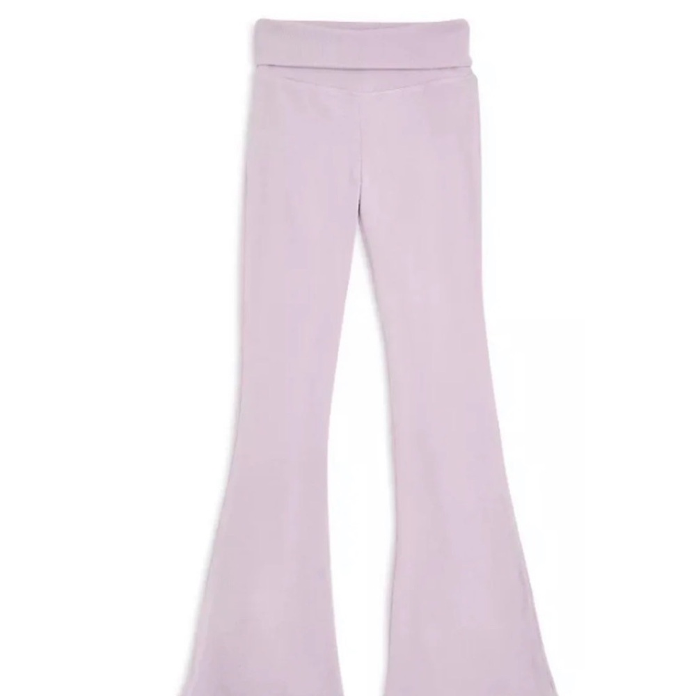 Katie J NYC Light Purple Flared leg sweats XL (14)
